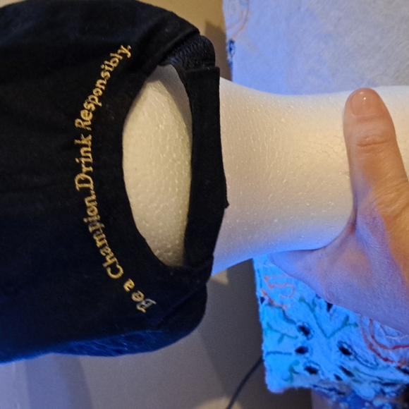 Crown Royal black and purple Men's ball hat. - Picture 2 of 5